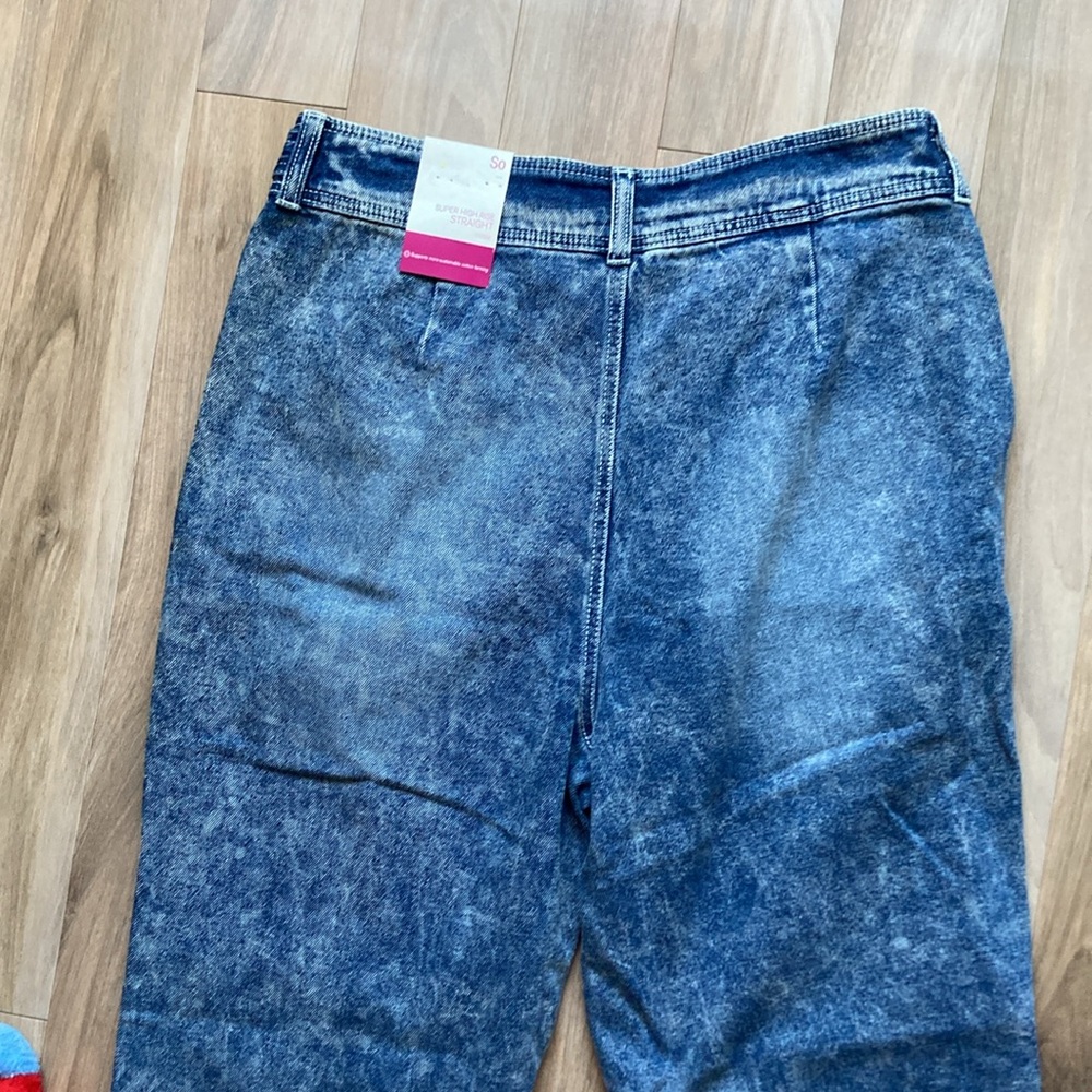 So jean super high rise straight retro jean size 17 33 - Picture 11 of 17